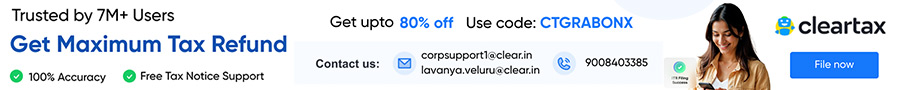 Cleartax Coupons