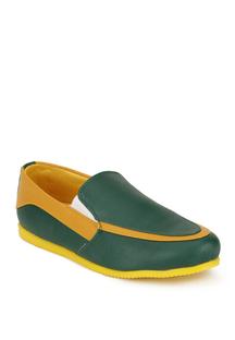 Buy Z Collection Green Moccasins Casual Shoes for Rs 499 Only