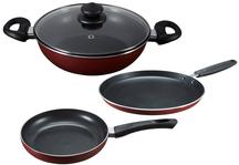 Prestige Omega Induction Base Non-Stick Kitchen 3-Pieces Set for your Smart kitchen @ Best Price