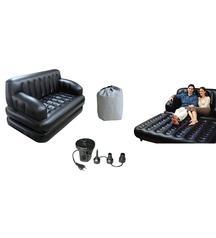 Get Best Price On Black Inflatable Sofa Cum Bed by Bestway