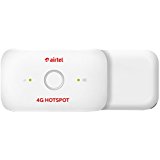 Airtel 4G Hotspot – E5573Cs-609 Portable Wi-Fi Data Device (White)