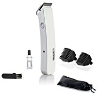 Nova NHT - 1046 Proffesional Rechargeable Cordless Beard Trimmer for Men( White )