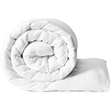 Solimo Microfibre Comforter, Single (White)