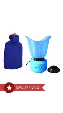 Equinox Steam Vaporizer & Hot Water Bottle with Cover Combo @ Rs.299