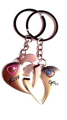 Keepsake Love You Keychain