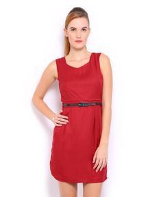 Get 50% OFF on Red Tailored Dress