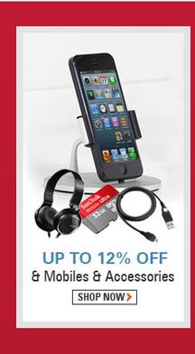 Up to 12% OFF on Mobiles And Accessories