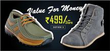 Minimum 60% Off Plus Flat 11% Off on Footwear