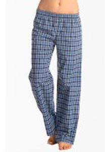 Prettysecrets Flirty Checks Blue Gingham Pajamas