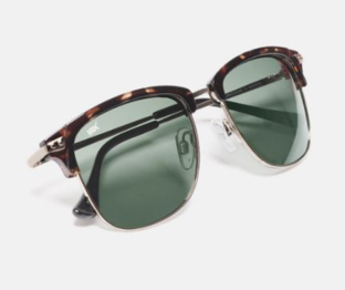 HRX- Branded Unisex Polarised Browline Sunglasses