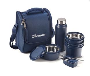oliveware Alloy Steel Teso Pro Lunch Box