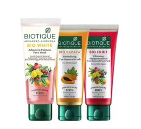 Biotique Bio Brightening & Tan-Removal Combo