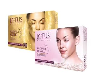 Lotus Herbals Cellular Glow & Pearl Facial Kit Combo