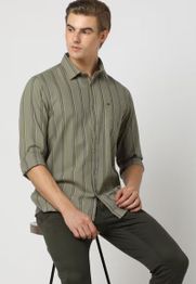 LEE COOPER Striped Cotton Shirt