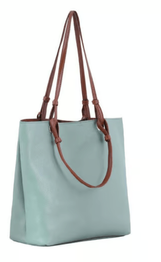 Toteteca Green Solid Medium Tote Handbag
