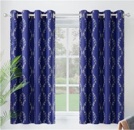 Printed Curtain | Window Curtain | Set of 2