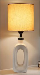 Bergamot ceramic lamp l Ivory