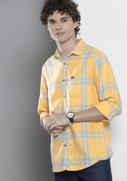 THE INDIAN GARAGE CO Checked Shirt with Patch Pocket