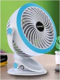 Litanika 4000mAh USB-Powered Quiet Table Fan