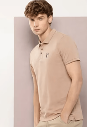 TOUGHTEES Men Relaxed Fit Polo T-Shirt