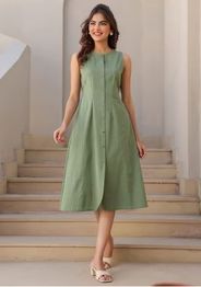 JANASYA Women A-line Dress