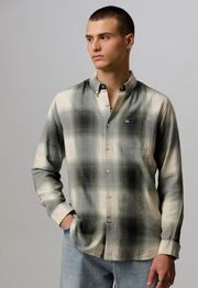 THE BEAR HOUSE Checks Spread-Collar Shirt