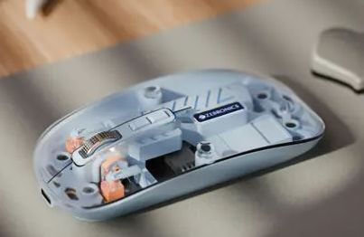 ZEBRONICS Glassy 10 Wireless Ambidextrous Optical Mouse