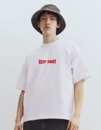 BUDA JEANS CO Men Typographic Print Oversized Fit Round-Neck T-Shirt