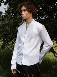 Campus Sutra White Regular Fit Shirt