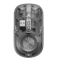 Portronics Toad 8 Transparent Wireless Bluetooth Mouse