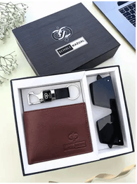 SEMBLE KAZUAL Wallet, Keychain Gift Set