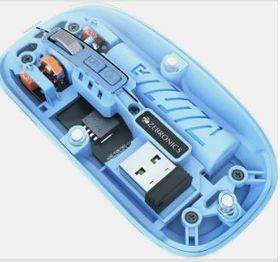 ZEBRONICS Glassy 10 Wireless Ambidextrous Optical Mouse