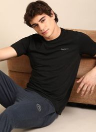 Pepe Jeans Men Crew Neck Relaxed Fit Lounge Tshirt