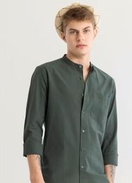 SNITCH Slim Fit Shirt with Patch Pocket