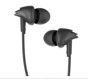 Boat BassHeads 100 in-Ear Headphones with Mic (Black)