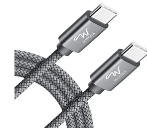 Wayona Type C to Type C 6FT/2M 65W Long Fast Charging Cable