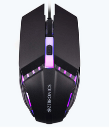 ZEBRONICS ZEB PHERO with DPI Switch, High Precision, Plig & Play Gaming Mouse