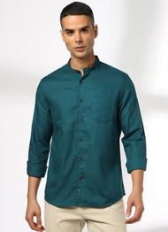 NETPLAY Men Slim Fit Shirt with Patch Pocket
