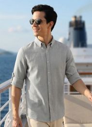 Thomas Scott Men Premium Slim Fit Casual Shirt