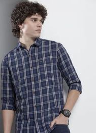 THE INDIAN GARAGE CO Checked Shirt with Patch Pocket