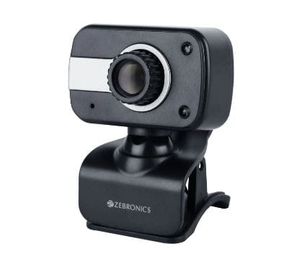 ZEBRONICS Zeb-Crystal Clear Webcam with Built-In Microphone