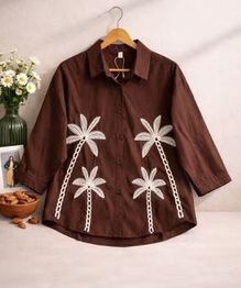 BUDA JEANS CO Women Embroidered Relaxed Fit Tunic
