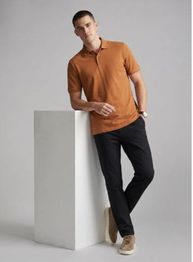 Van Heusen Pure Cotton Polo Collar T-shirt