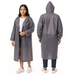 HACER EVA Rain Poncho rain coat for Men & Women