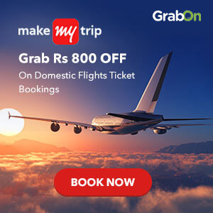 MakeMyTrip Coupons, Offers (₹3000 + ₹600 OFF On Flights