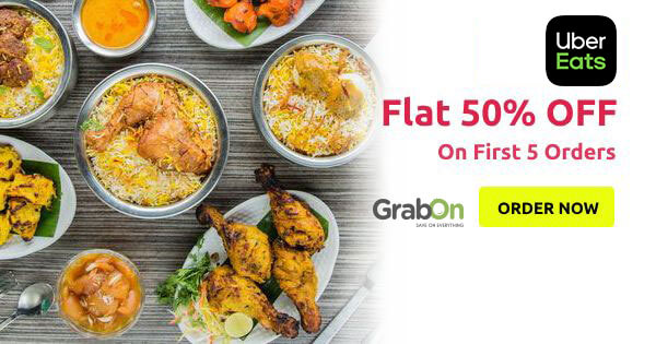 Uber Eats Coupons & Offers | Flat 50% OFF Promo Codes ...