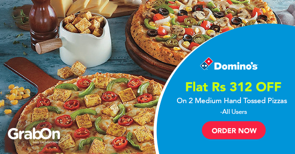 Choose from 37 active Dominos coupons and save today!