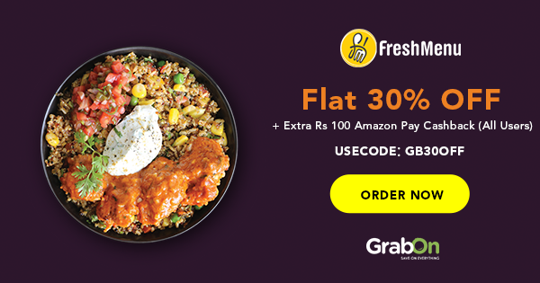 FreshMenu Coupons Offers New User Promo Code Flat 50 OFF