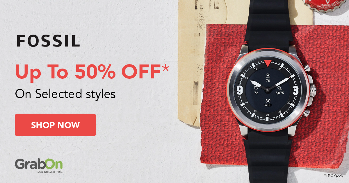 Fossil India Promo Codes 60 OFF Coupons & Offers Aug 2022