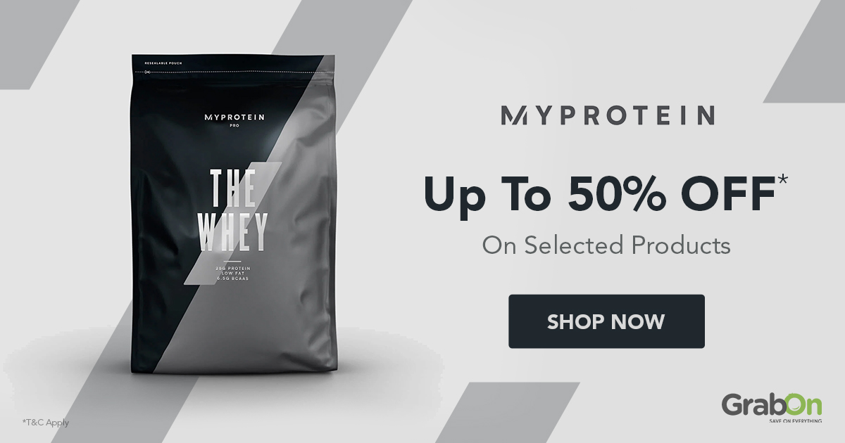 Myprotein Coupon Code India Up To 70 Discount Aug 2022